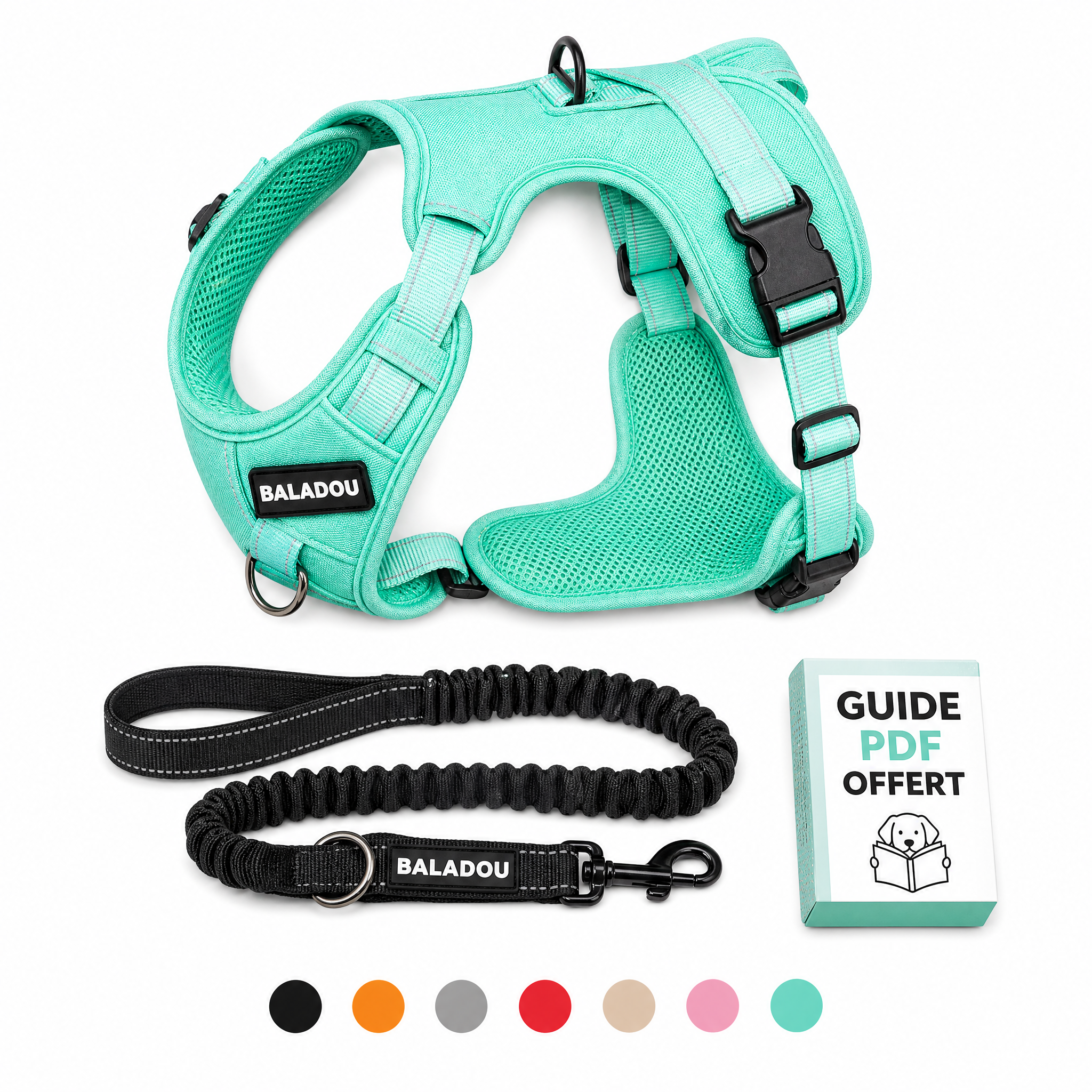 Harnais Anti-Traction Baladou Clip Frontal Nouvelle Génération