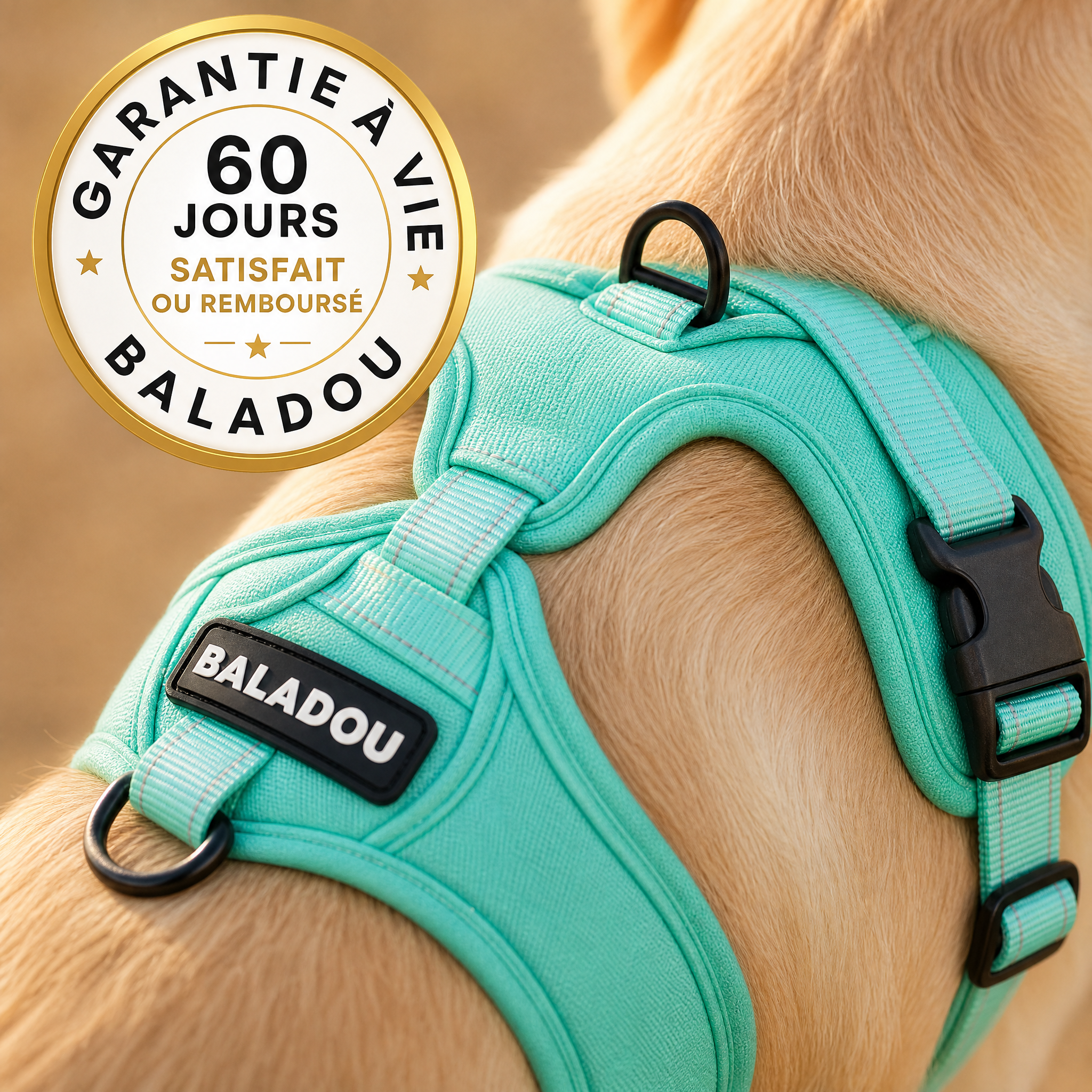 Harnais Anti-Traction Baladou Clip Frontal  Nouvelle Génération